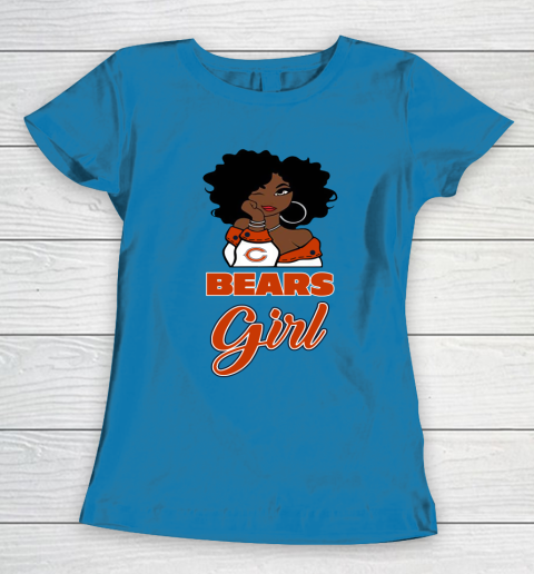 Chicago Bears Girl NFL Women's T-Shirt 8
