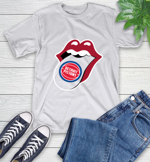 Detroit Pistons NBA Basketball Lips I Root For My Team Adoring Fan 12