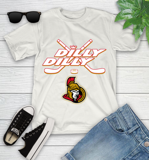 NHL Ottawa Senators Dilly Dilly Hockey Sports Youth T-Shirt