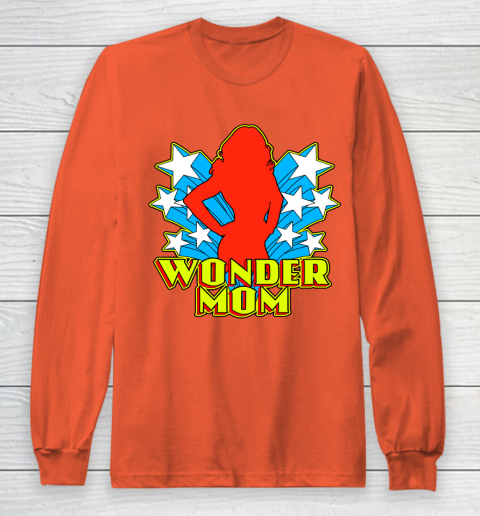 Wonder Mom Wonder Woman Long Sleeve T-Shirt 3