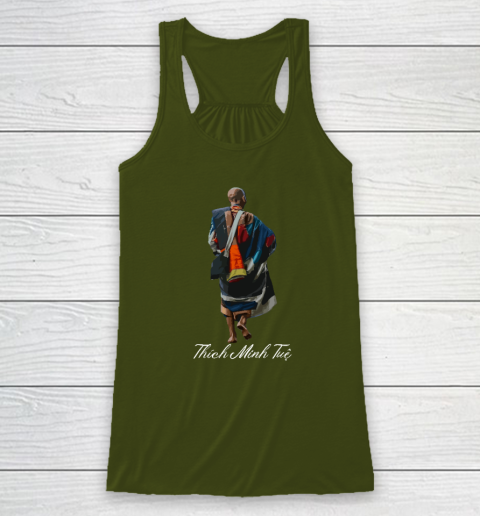 Su Thay Thich Minh Tue Monks Buddhism Racerback Tank 2