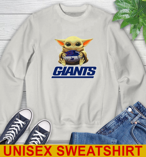 NFL Football New York Giants Baby Yoda Star Wars Shirt Sweatshirt 12