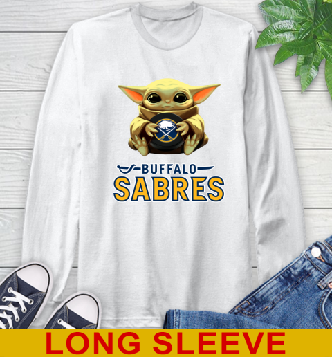 NHL Hockey Buffalo Sabres Star Wars Baby Yoda Shirt 58