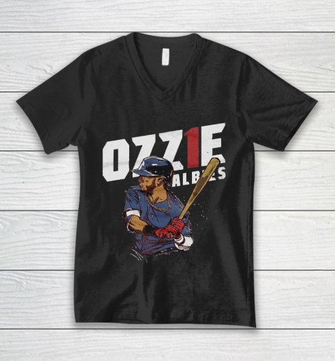 Ozzie Albies 1 Atlanta Brave V-Neck T-Shirt