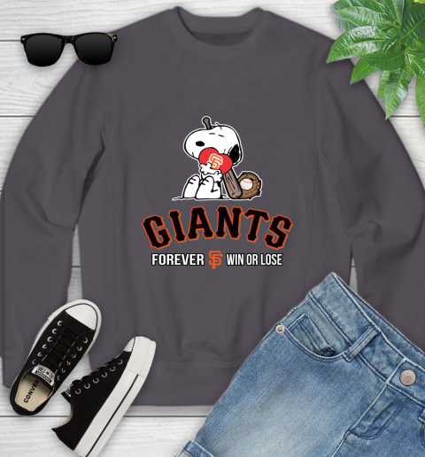 MLB The Peanuts Movie Snoopy Forever Win Or Lose Baseball San Francisco Giants 120