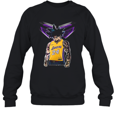 Songoku Ultra Instinct Kobe Bryant Lakers 24 Sweatshirt