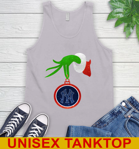 New York Yankees Grinch Merry Christmas MLB Baseball Tank Top 4