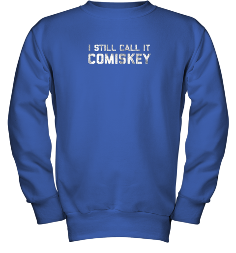 mowg i still call it comiskey chicago baseball vintage youth sweatshirt 47 front royal