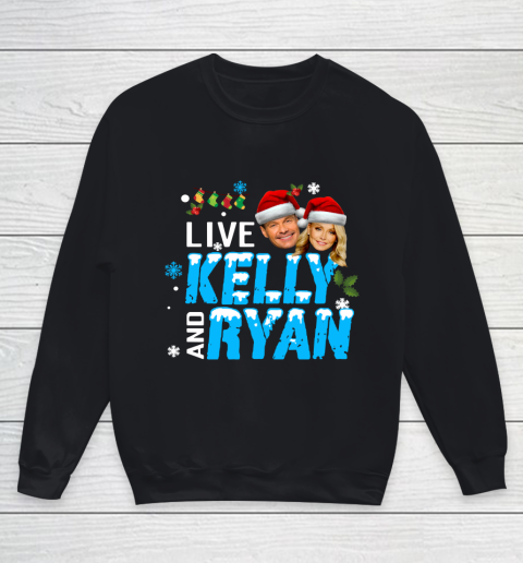 Kelly And Ryan Christmas Holiday Youth Sweatshirt