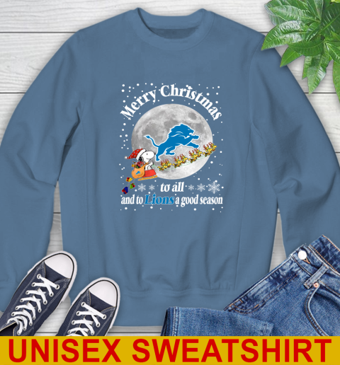 Detroit Lions Merry Christmas To All And To Lions A Good Season NFL Football Sports Sweatshirt 10
