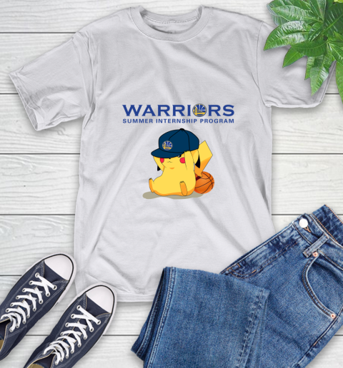 NBA Pikachu Basketball Sports Golden State Warriors T-Shirt 12