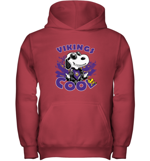 Minnesota Vikings Snoopy Joe Cool We're Awesome Shirt 