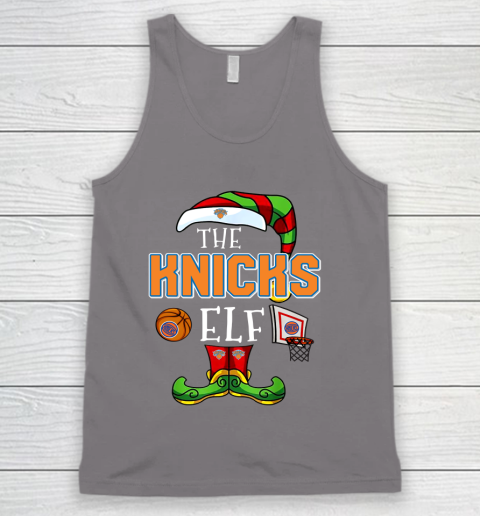 New York Knicks Christmas ELF Funny NBA Tank Top 6
