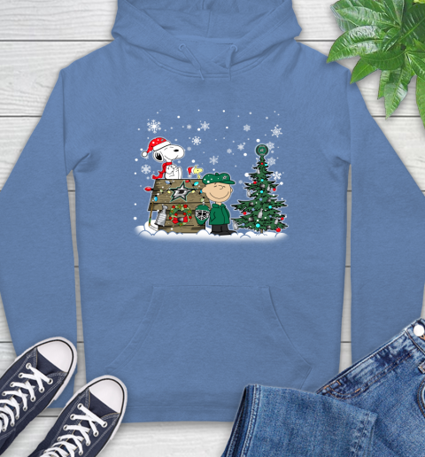 NHL Dallas Stars Snoopy Charlie Brown Woodstock Christmas Stanley Cup Hockey Hoodie 11