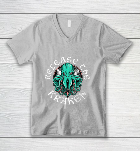 Release The Kraken V-Neck T-Shirt 3
