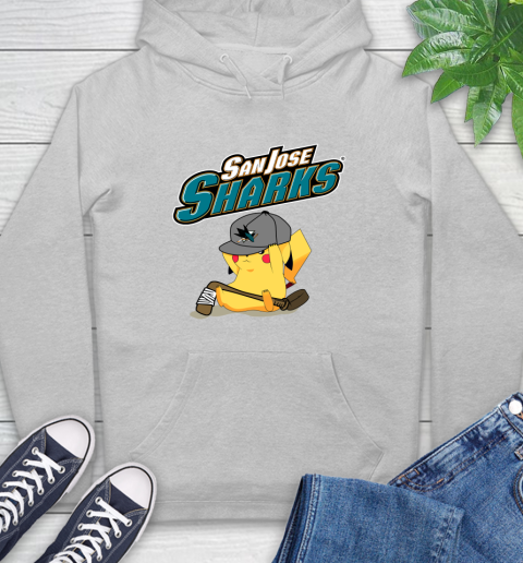 NHL Pikachu Hockey Sports San Jose Sharks Hoodie 6