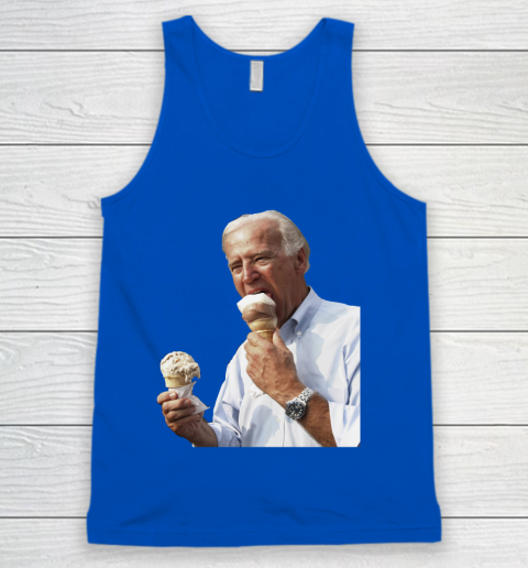 Joe Biden Eating Ice Cream Tank Top 4