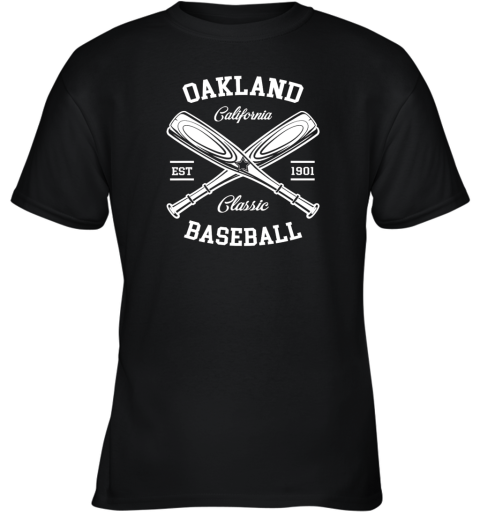 Oakland Baseball, Classic Vintage California Retro Fans Gift t Youth T-Shirt