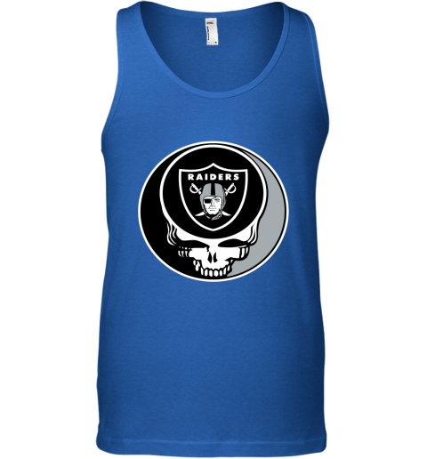 NFL Oakland Raiders Grateful Dead Rock Band Football Sports WKGCkKxkoFS unisex tank 17 95 151514 front royal