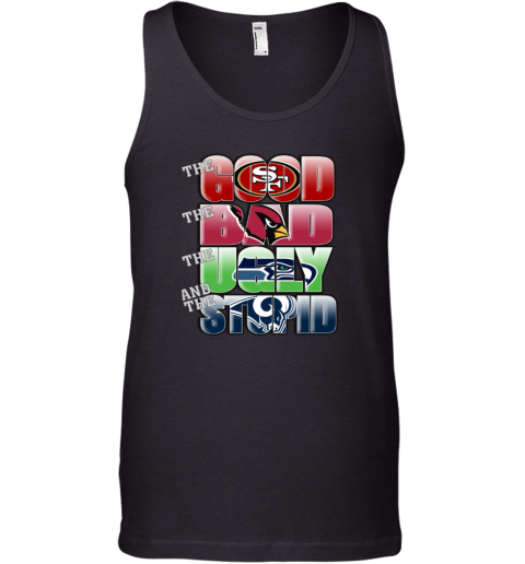 NFL Good Bad Ugly Stupid Mashup San Francisco 49er Tank Top - Rookbrand