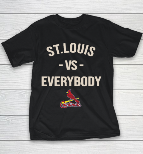 St.Louis Cardinals Vs Everybody Youth T-Shirt
