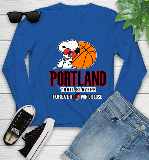 NBA The Peanuts Movie Snoopy Forever Win Or Lose Basketball Portland Trail Blazers_000 133