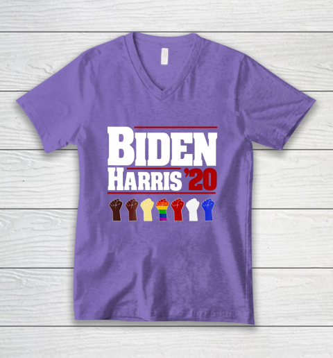 Joe Biden Kamala Harris 2020 Shirt Men Women Kamala Harris V-Neck T-Shirt 8