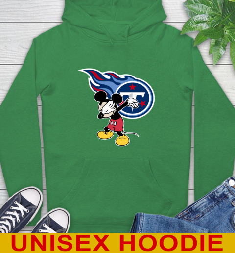 Tennessee Titans NFL Football Dabbing Mickey Disney Sports Hoodie 8