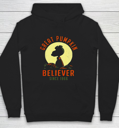 Peanuts Great Pumpkin believer since 1966 Halloween Hoodie