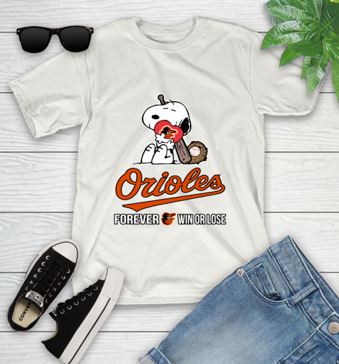 MLB The Peanuts Movie Snoopy Forever Win Or Lose Baseball Baltimore Orioles 103