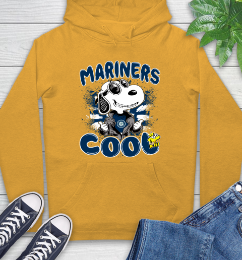 MLB Baseball Seattle Mariners Cool Snoopy Shirt Hoodie 2
