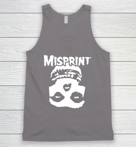 Misprint Skull Funny Misfit Tank Top - Image 6