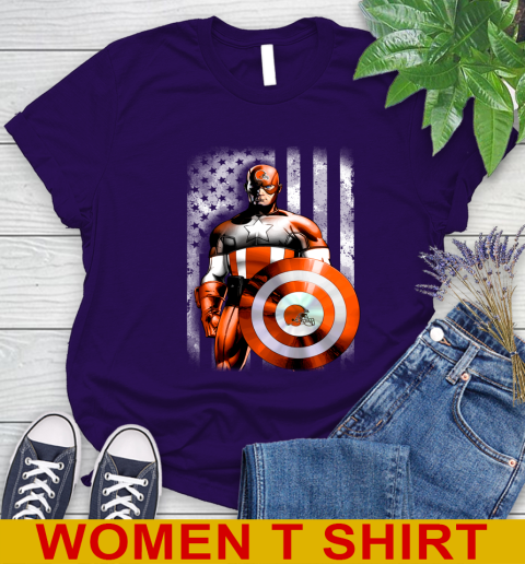 Captain america t top shirt womens
