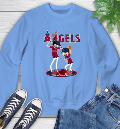MLB Los Angeles Angels Rick And Morty Baseball 35