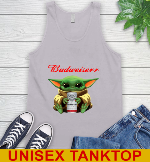 Star Wars Baby Yoda Hugs Budweiser Beer Shirt 73