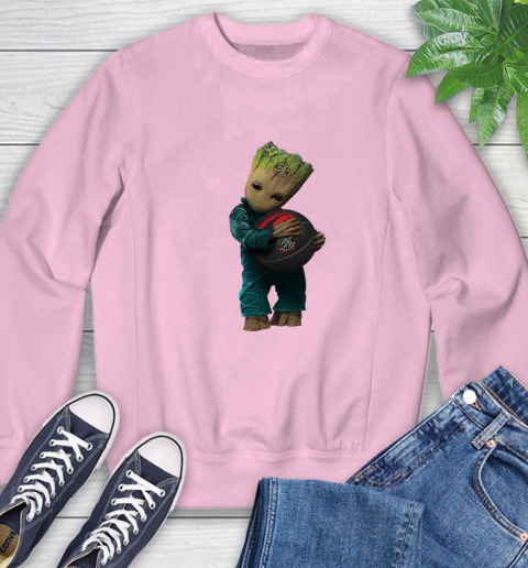 NBA Groot Guardians Of The Galaxy Basketball Sports Toronto Raptors Sweatshirt 9