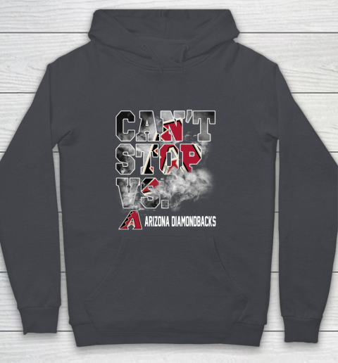 MLB Arizona Diamondbacks Baseball Can't Stop Vs Arizona Diamondbacks Youth Hoodie 5
