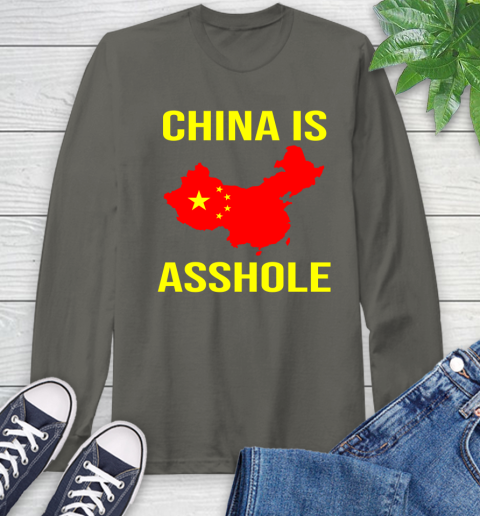 China is asshole shirt 66