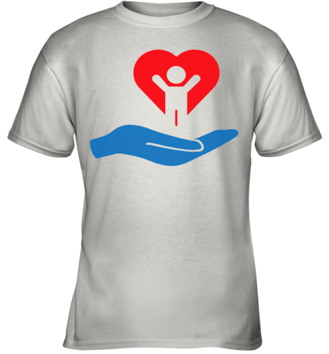 Autism Awarness My Hand Heart Youth T-Shirt