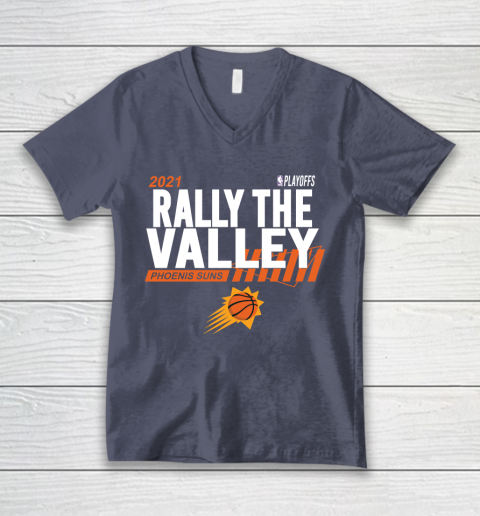 Rally The Valley Phoenixes Suns V-Neck T-Shirt 7