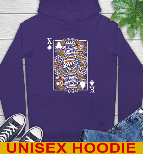 Oklahoma City Thunder NBA Basketball The King Of Spades Death Cards Shirt Hoodie 5