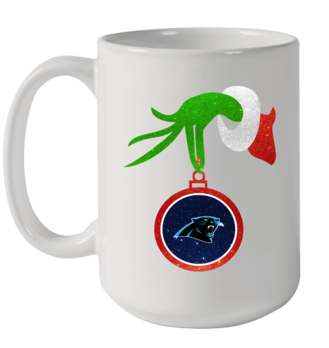 Carolina Panthers Grinch Merry Christmas NFL Football Ceramic Mug 15oz