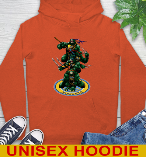 NBA Basketball Denver Nuggets Teenage Mutant Ninja Turtles Shirt Hoodie 5