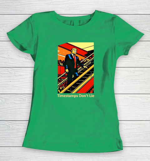 Rattle Trap 1776 Knew Before You Escalator Truth Women's T-Shirt 4