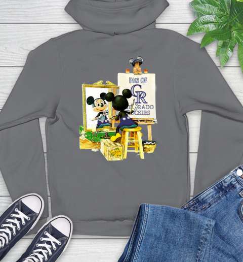 MLB Baseball Colorado Rockies Mickey Drawing Shirt 19