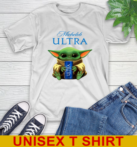 Star Wars Baby Yoda Hugs Michelob Ultra Beer Shirt