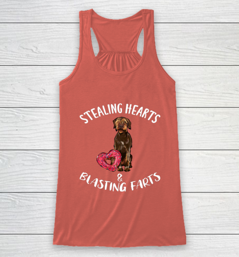 Stealing Hearts Blasting Farts Wirehaired Pointing Griffon Racerback Tank 3