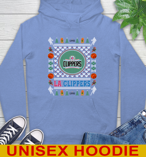 LA Clippers Merry Christmas NBA Basketball Loyal Fan Hoodie 11