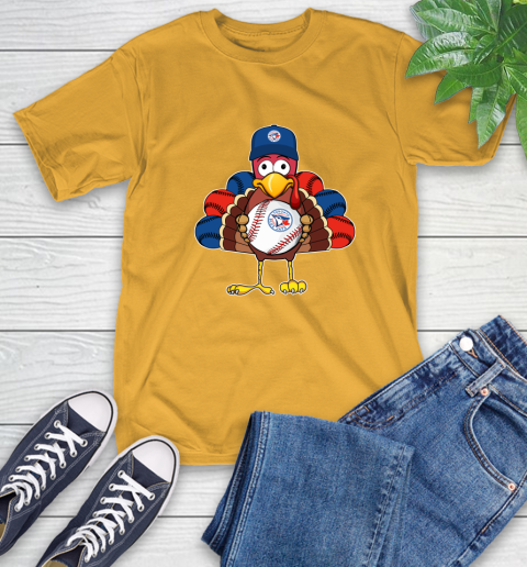 Toronto Blue Jays Turkey thanksgiving T-Shirt 3