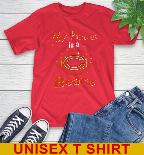 NFL Football Harry Potter My Patronus Is A Chicago Bears T-Shirt 12